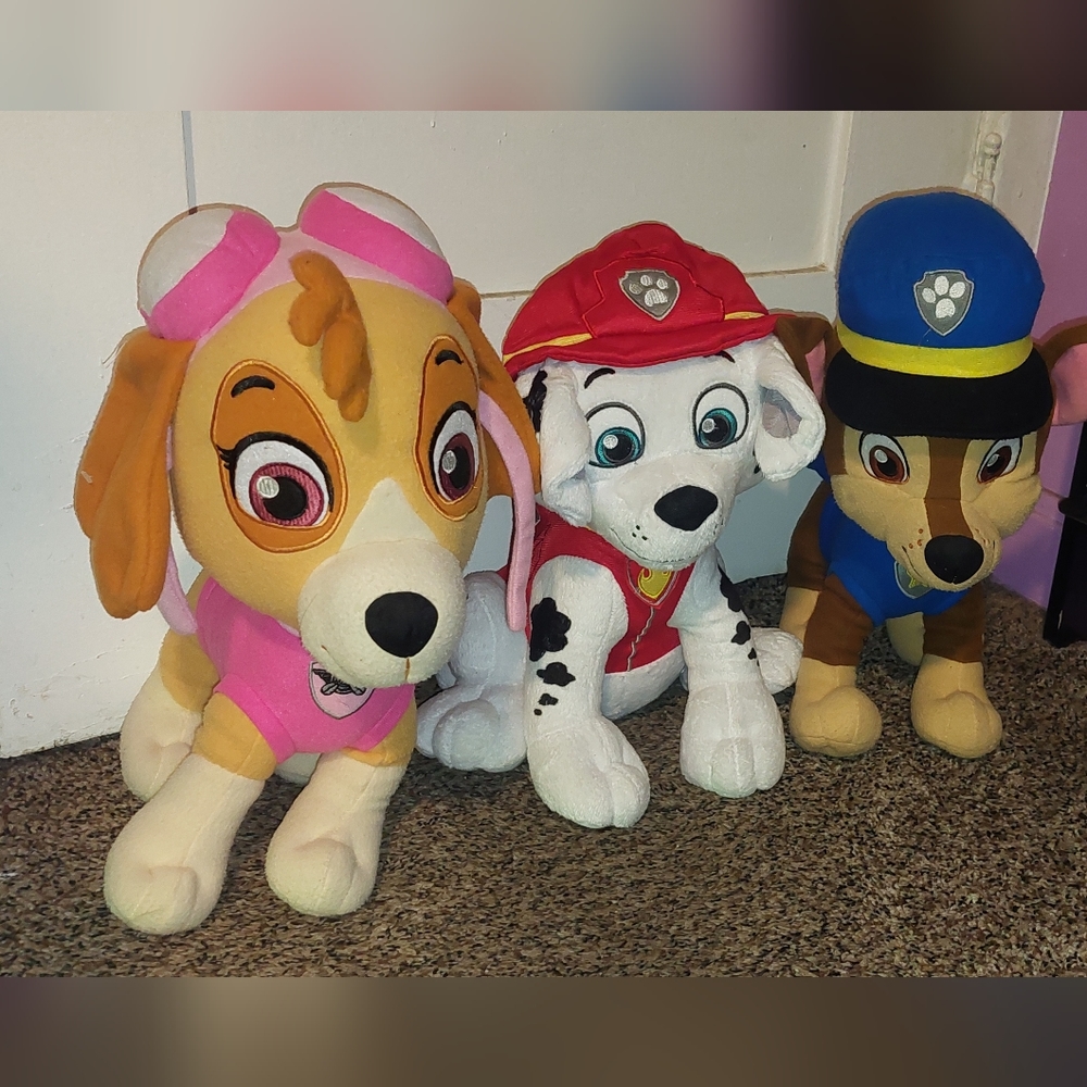 Paw Patrol Plush Bundle